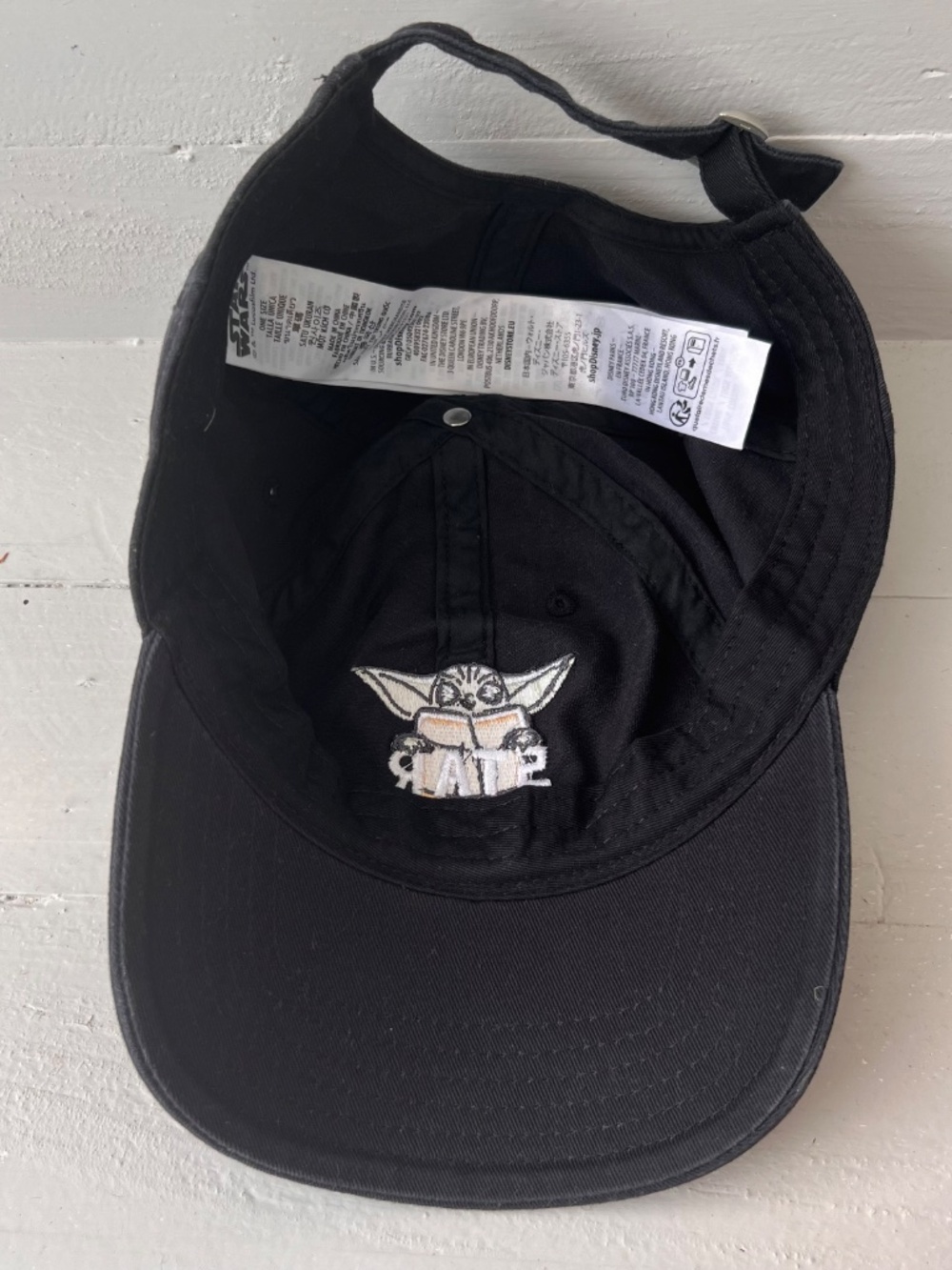 Disney Hat  Family Pack.  Qty 4 Black Adult / uni size Hats Star Wars, Mickey - Picture 9 of 14